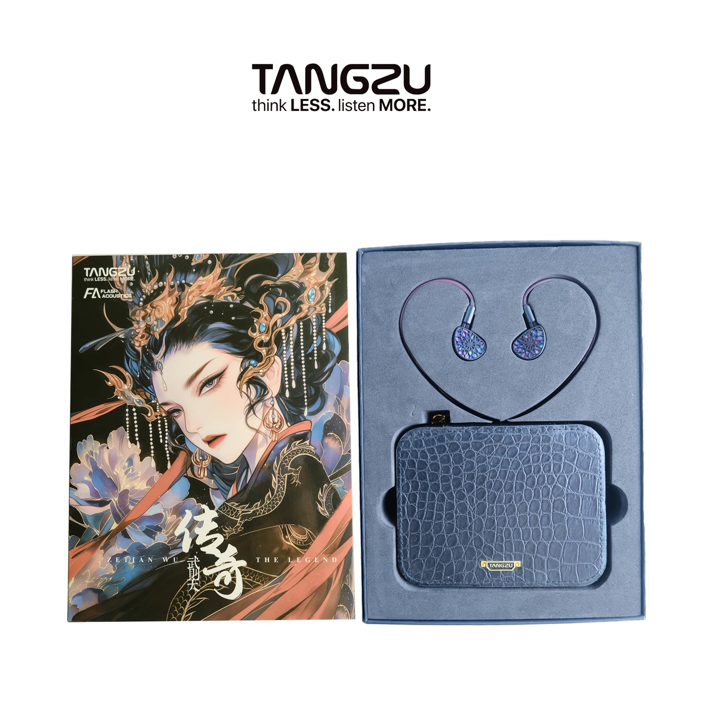 TANGZU Wu Zetian Legend Edition HIFI wired headphones with detachable cable