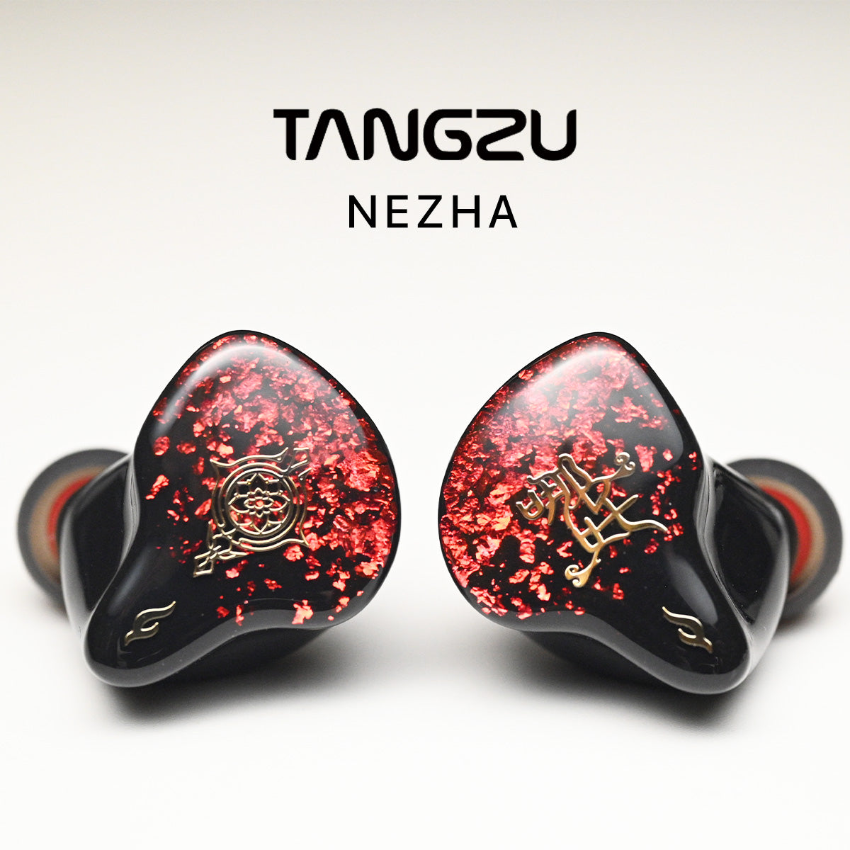 Tangzu Nezha IEM 0.78mm 3.5+4.4mm Cable Hybrid Driver Earphones 6 BA +1 EST In-Ear Monitors Multi-Driver Wired Earphones