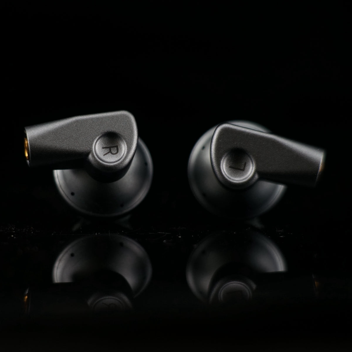 HESSIAN OURART All-metal hollow flagship flat-head earphones