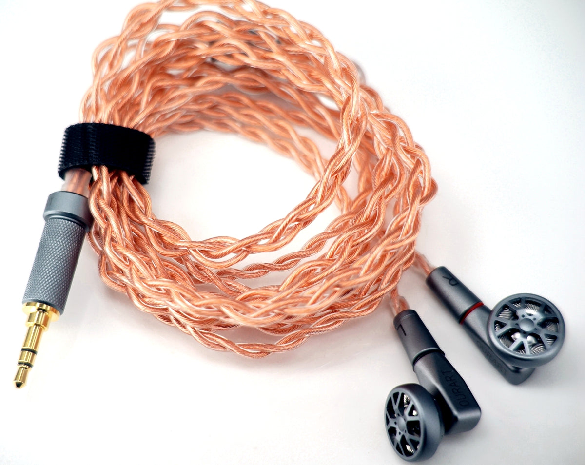 HESSIAN OURART All-metal hollow flagship flat-head earphones