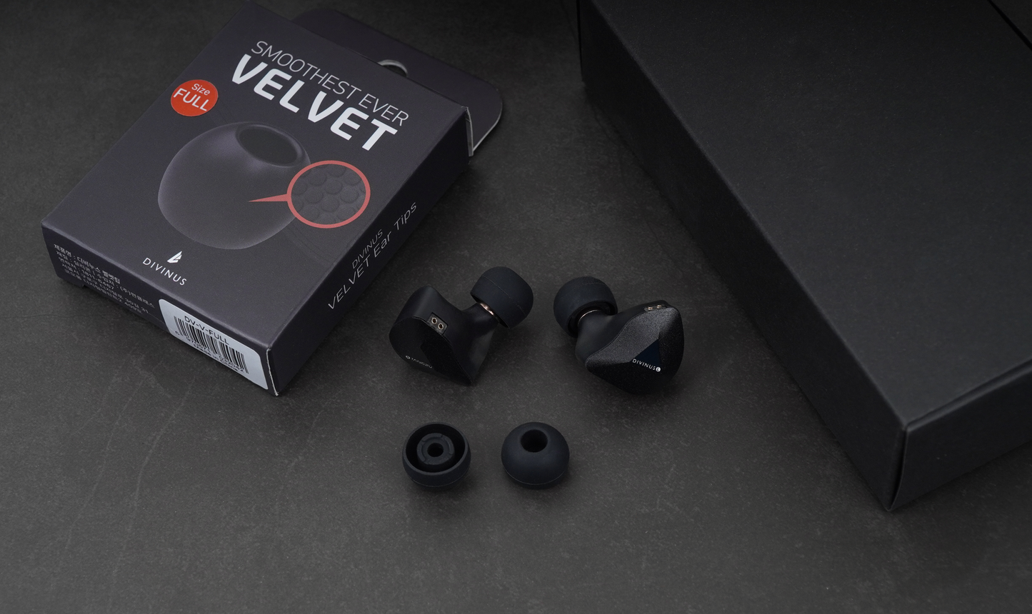 DIVINUS VELVET Noise reduction, sound insulation, comfortable, silicone earphone cover