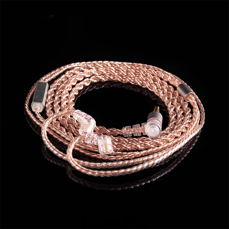 KBEAR  Real  4-Core Copper Upgraded Cable