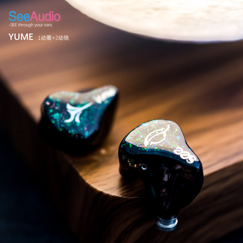 SeeAudio Yume 1DD + 2BA Hybrid In-Ear Wired Earphones