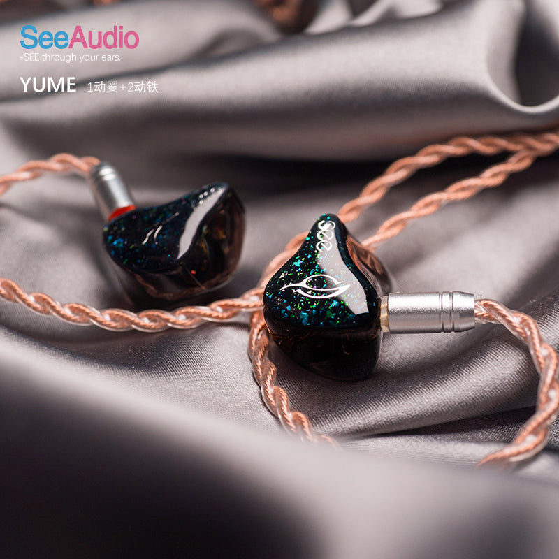 SeeAudio Yume 1DD + 2BA Hybrid In-Ear Wired Earphones