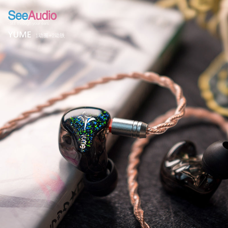 SeeAudio Yume 1DD + 2BA Hybrid In-Ear Wired Earphones