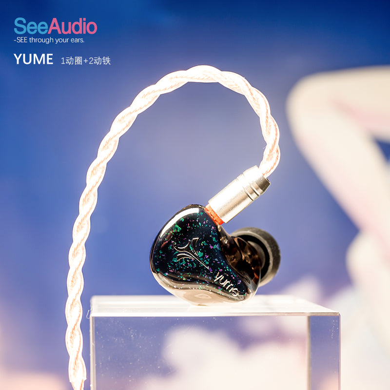 SeeAudio Yume 1DD + 2BA Hybrid In-Ear Wired Earphones