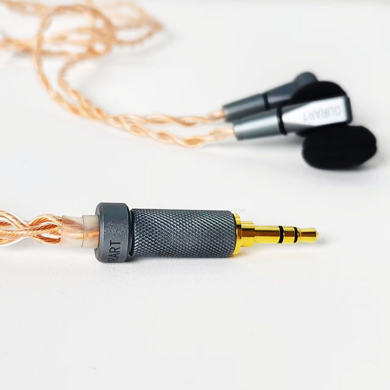 HESSIAN OURART All-metal hollow flagship flat-head earphones