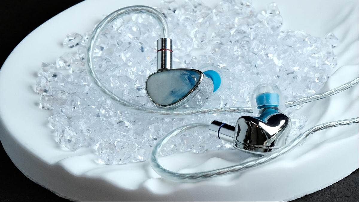 JCALLY Deep Space SPACE: Lightweight Single Dynamic IEM for Music & Gaming