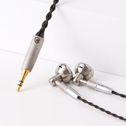 Temperament DM7   flat head earplugs HIFI music headphones