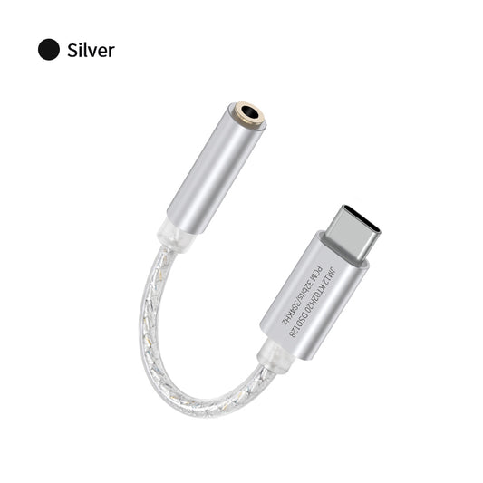 Audione JCALLY JM12 Digital Audio Adapter Type-C to 3.5mm Audio Adapter DAC Chip 32bits/384KH DSD128