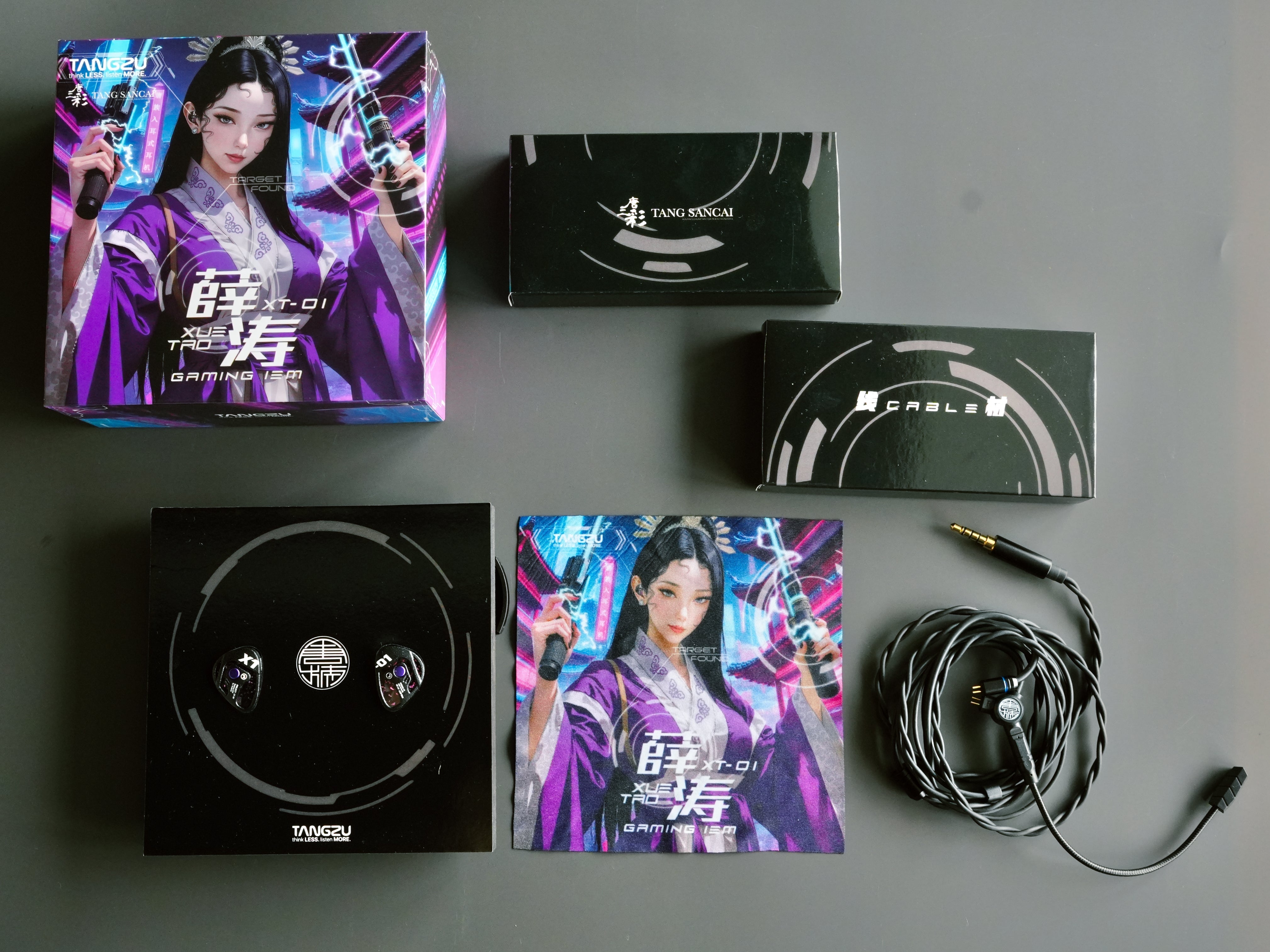 Azla trinity + mithryl + TANGZU Xue Tao Really solid pair, Tangzu