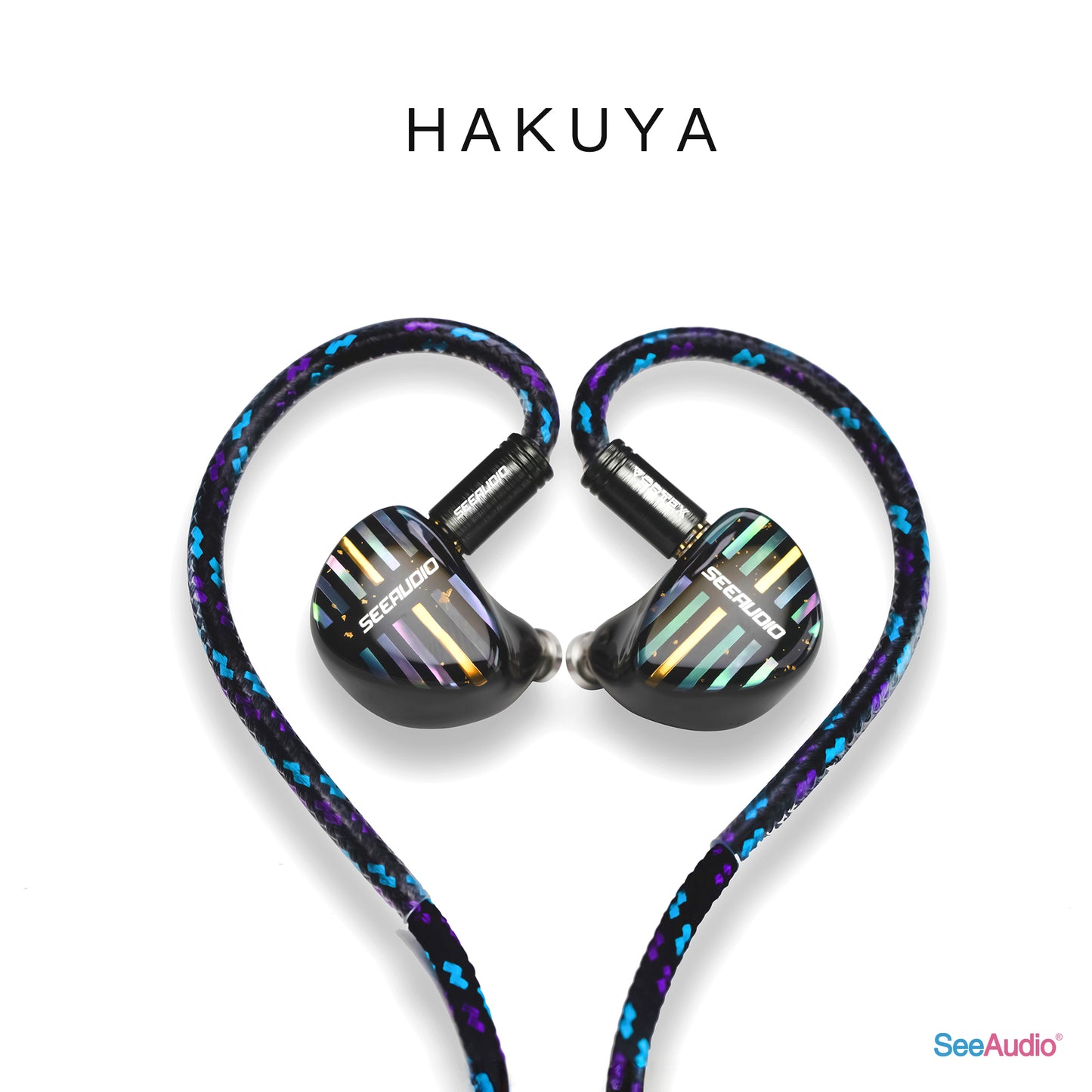 SeeAudio HAKUYA White Night 10BA+4EST In-ear Wired HIFI Headphones