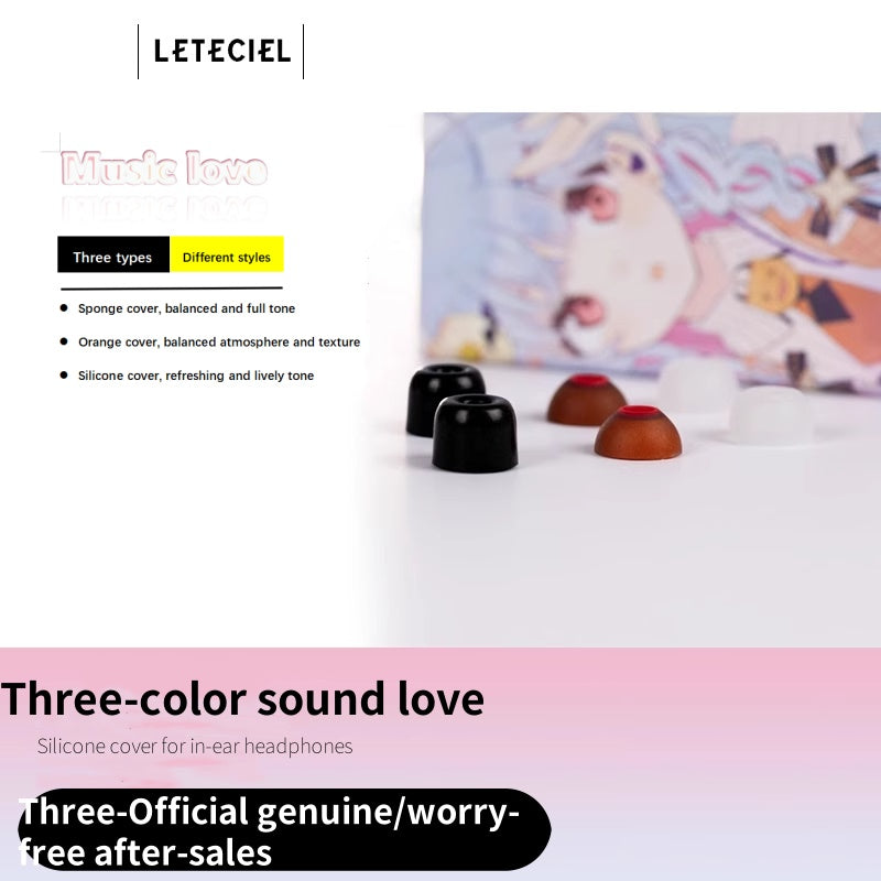 LETECIEL Three-color MUSIKOI earphone cover