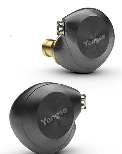 YONGSE super bass wired dynamic coil wired earphones typec adapter audiophile hifi sound quality music basic parameters
