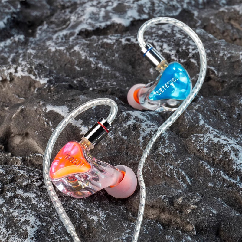 Leteciel Holiday Dynamic HiFi Gaming In-Ear Earphones
