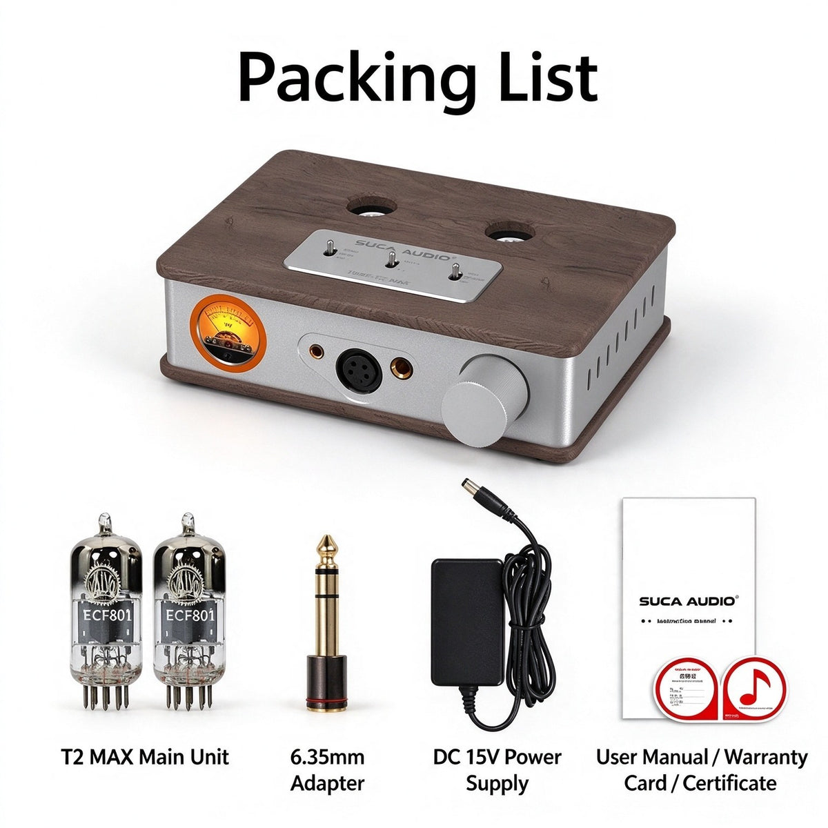 SUCA AUDIO T2 MAX Desktop Balanced Amplifier