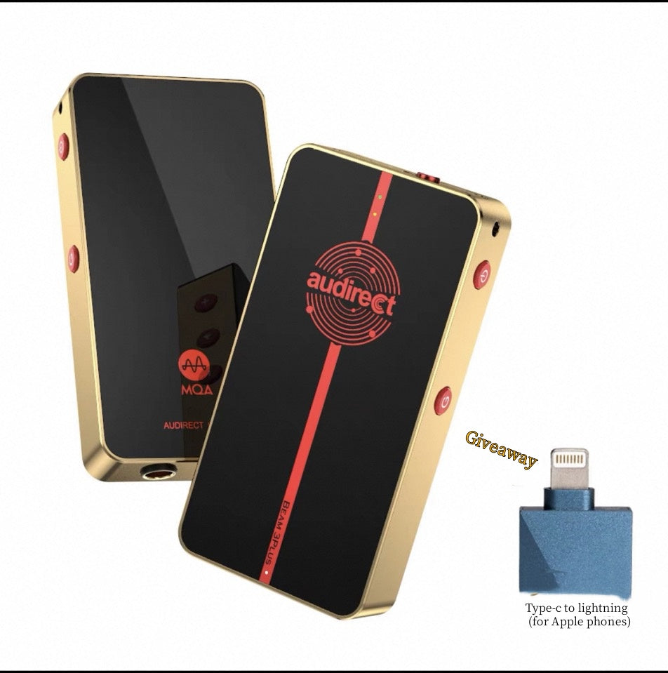 Audirect  Flagship portable DAC and headphone amplifier Beam 3Plus (2024 new model)