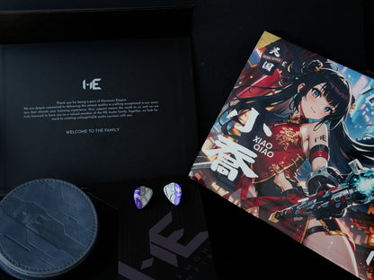 HE XIAO QIAO 10mm Graphene Diaphragm Dynamic In-Ear Headphones