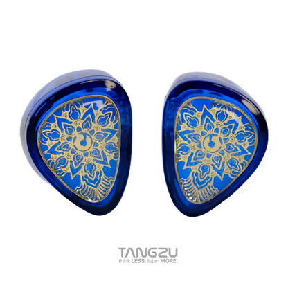 Динамические внутриушные мониторы Audione TANGZU WANER SG 2, версия India, 10 мм, с драйвером из ПЭТ, со съемным кабелем