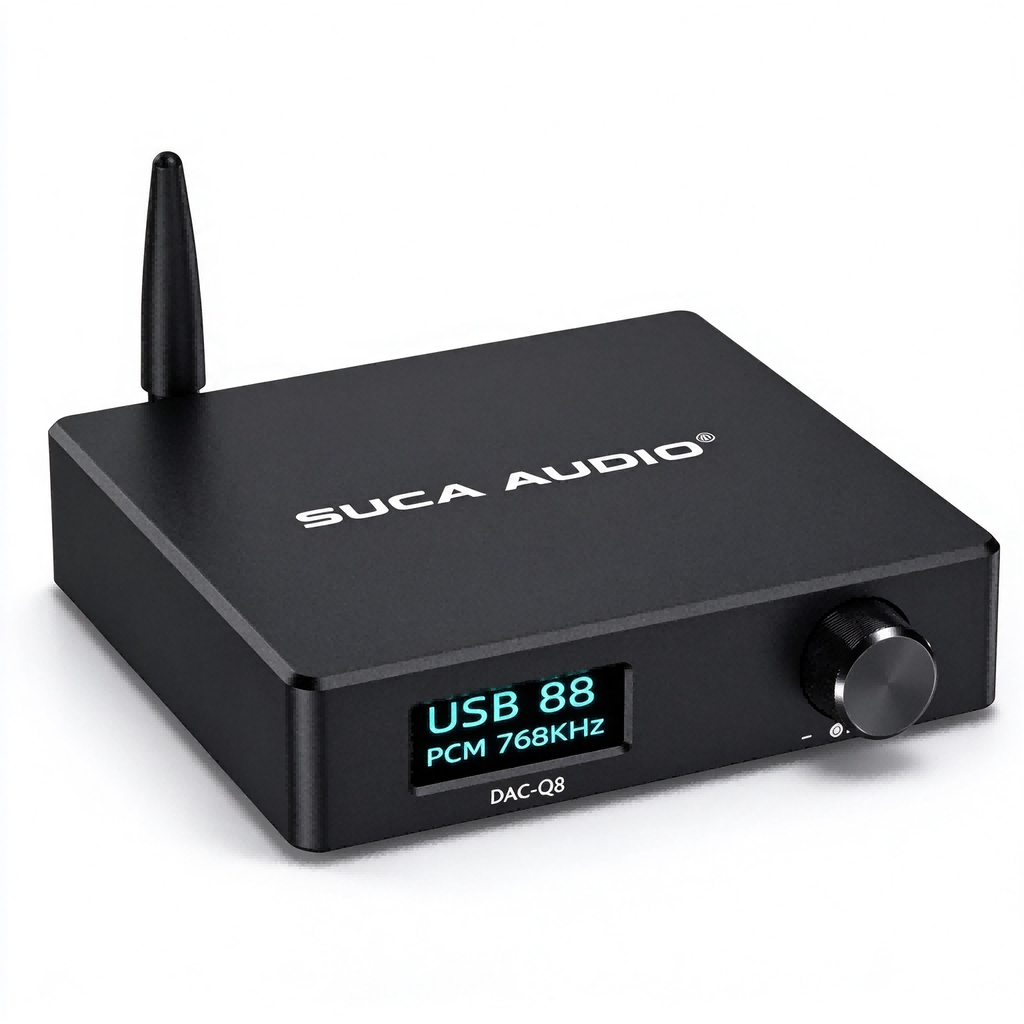 SUCA AUDIO Q8 HiFi Bluetooth DAC Decoder