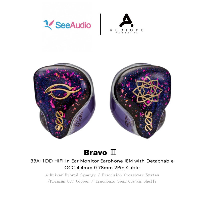 SeeAudio Bravo HiFi In-Ear Monitors