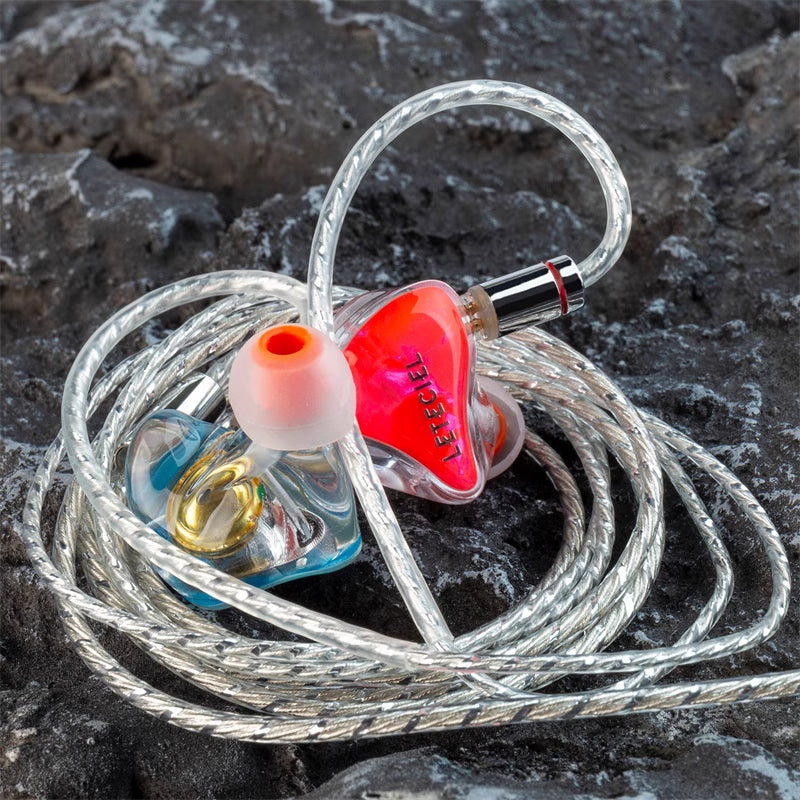 Leteciel Holiday Dynamic HiFi Gaming In-Ear Earphones