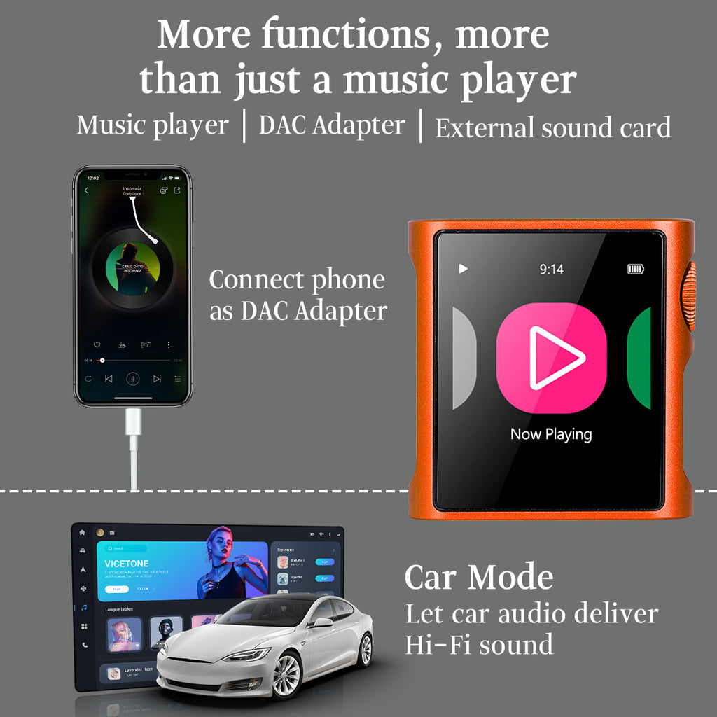 SHANLING M0 PURA Mini Music Player