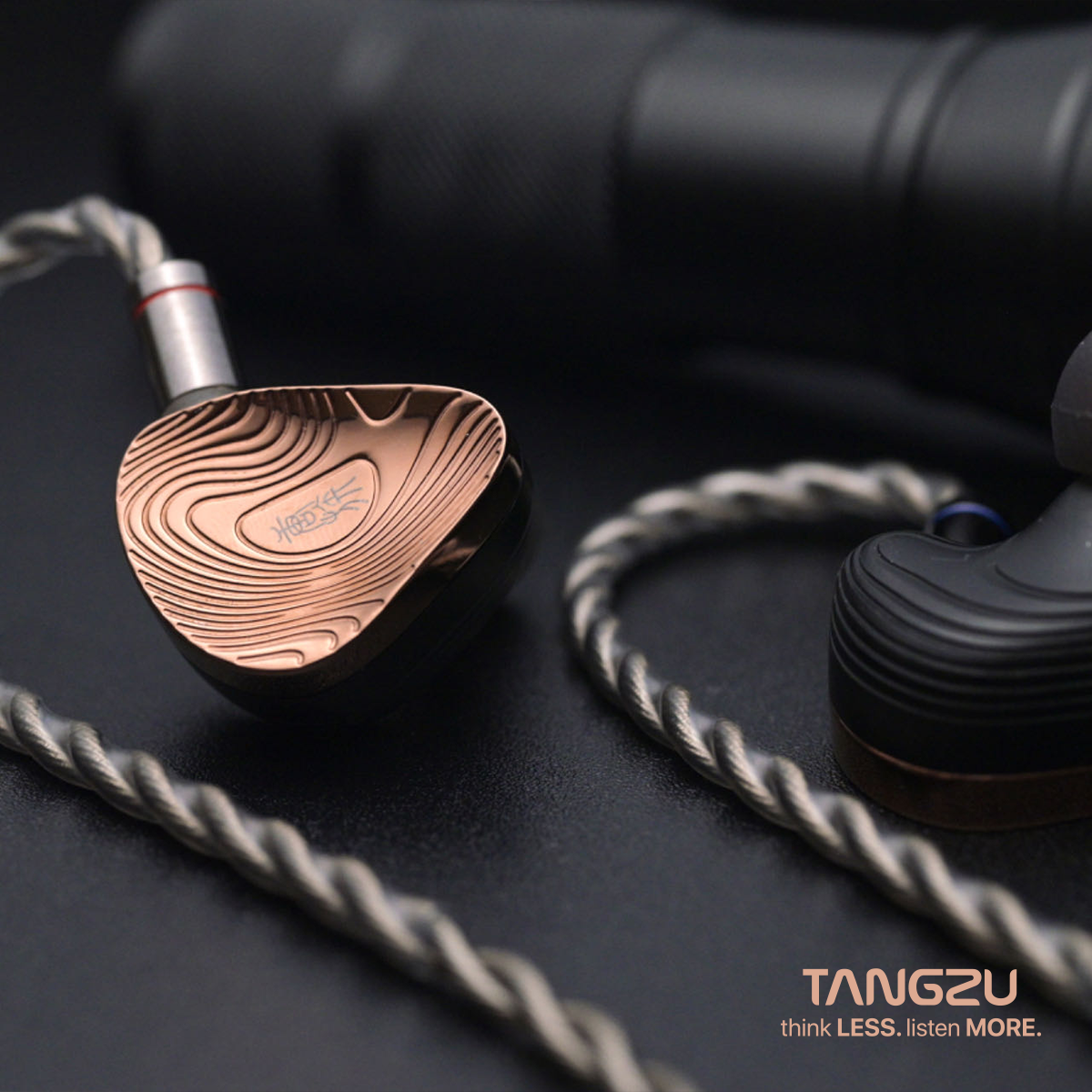 TANGZU Xuanwu Gate In-ear HIFI  Headphones IEM 2-pin 0.78mm Cable Headphones 1DD+4BA +2EST