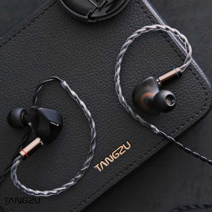 TANGZU Du Fu in-ear wired headphones 1 dynamic driver + 2 balanced armature