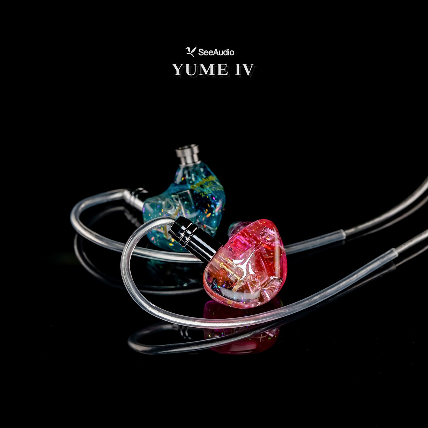 SeeAudio Yume IV 2BA Driver IEM 2-pin 0.78mm Connectors.