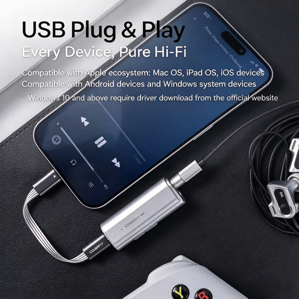 Colorfly M1P Air USB‑C DAC Amplifier