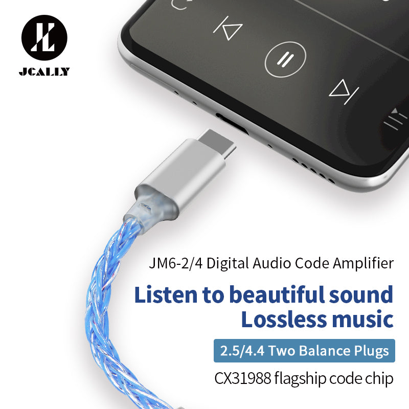 JCALLY JM6 Pro Portable DAC-Amplifier