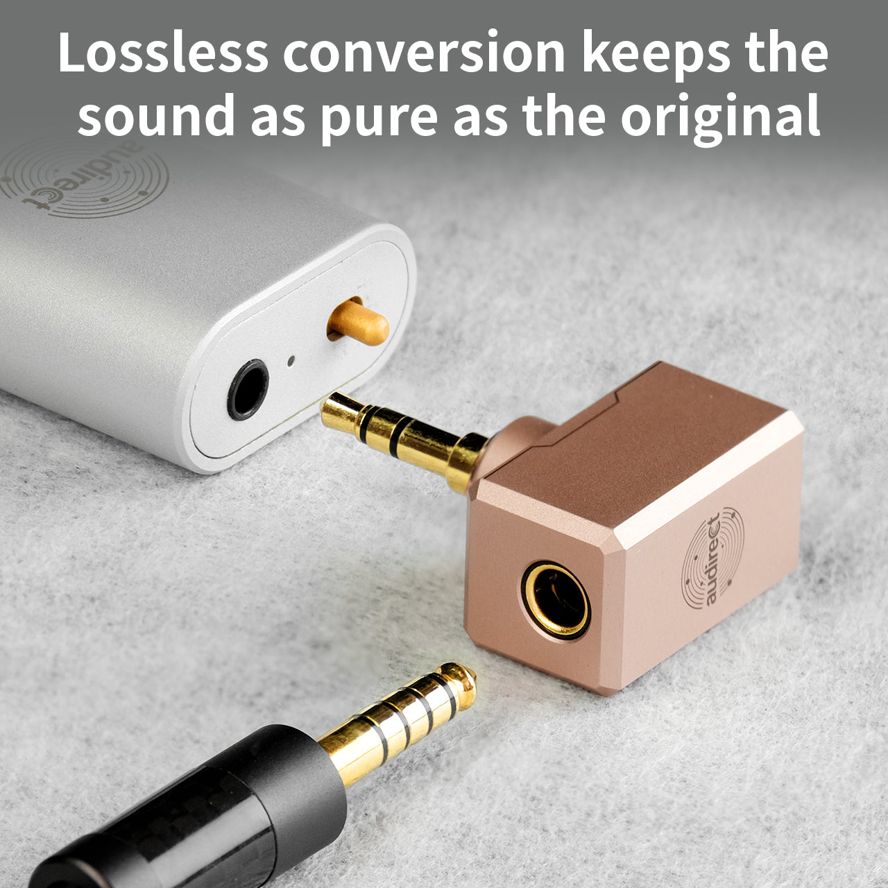 Audirect MJOLNIR 3.5mm Male to 4.4mm Headphone Adapter