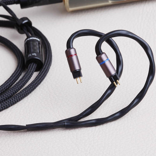 ZEPHONE Resonance upgrade cable 8N single crystal copper + pure silver mixed HIFI headphone cable patented resonance cavity technology interchangeable plug free headphone cover