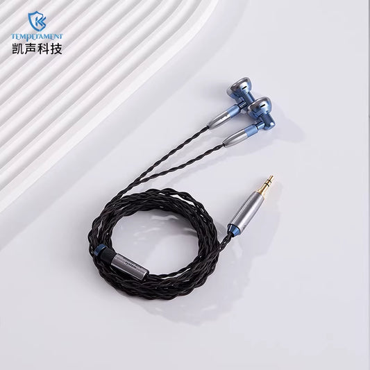 Temperament DM7S 137 Hi-Fi Flat-Head Earbuds