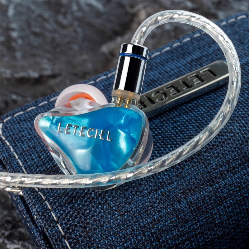 Leteciel Holiday Dynamic HiFi Gaming In-Ear Earphones