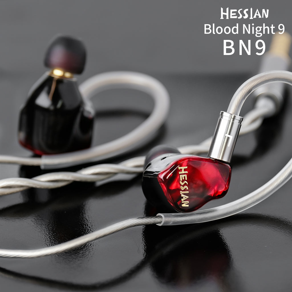 HESSIAN BN9 in-Ear HiFi Monitor Headphones