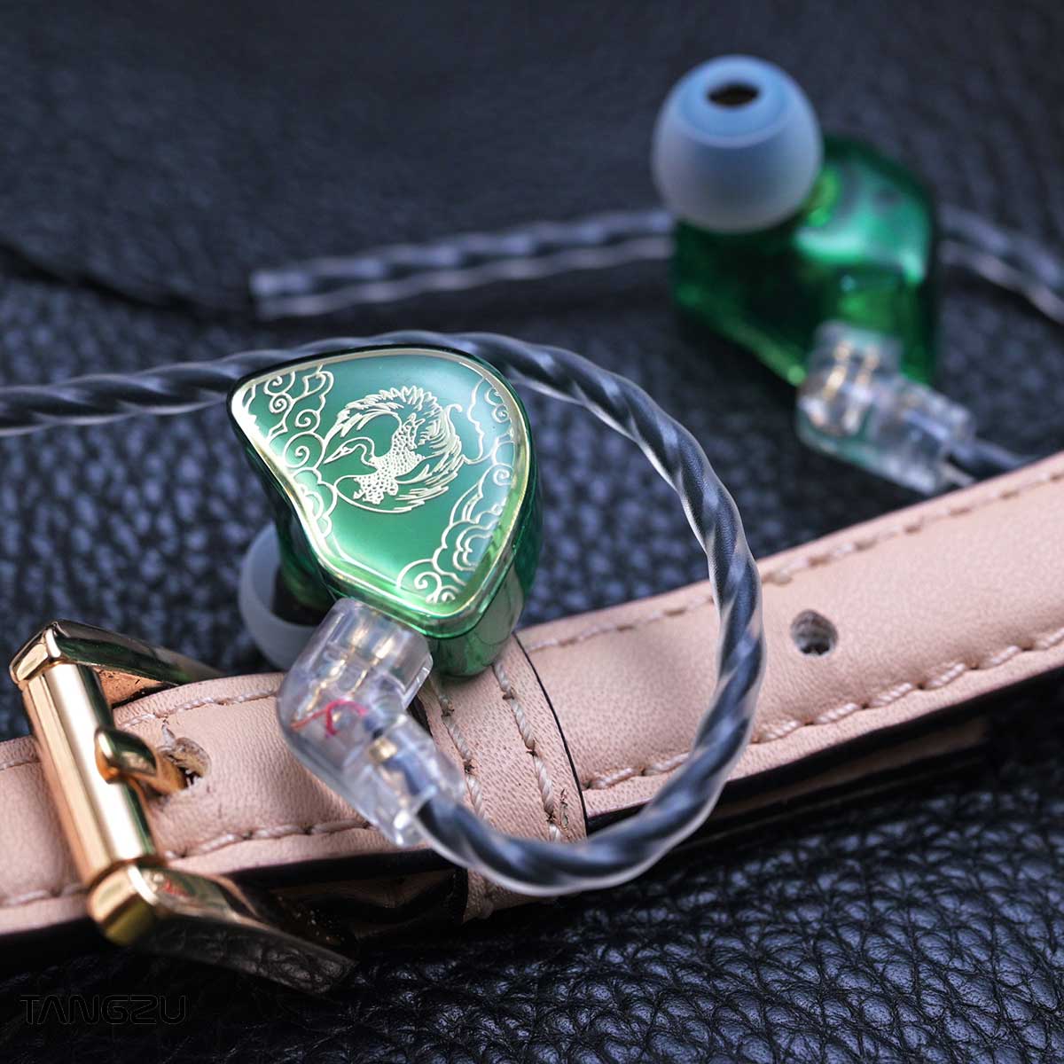 Проводные внутриканальные наушники TANGZU WAN ER SG HiFi с микрофоном, отсоединяемые, для прослушивания музыки