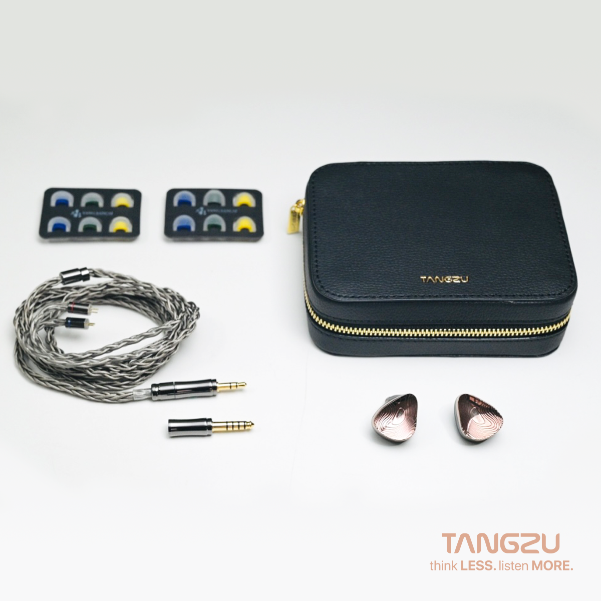 TANGZU Xuanwu Gate In-ear HIFI  Headphones IEM 2-pin 0.78mm Cable Headphones 1DD+4BA +2EST