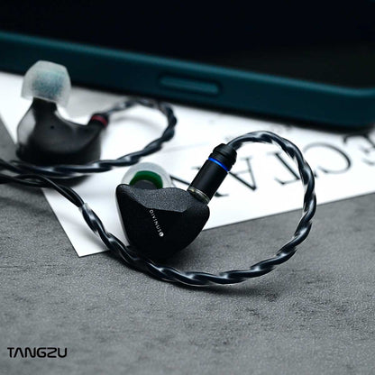 TANGZU Du Fu in-ear wired headphones 1 dynamic driver + 2 balanced armature