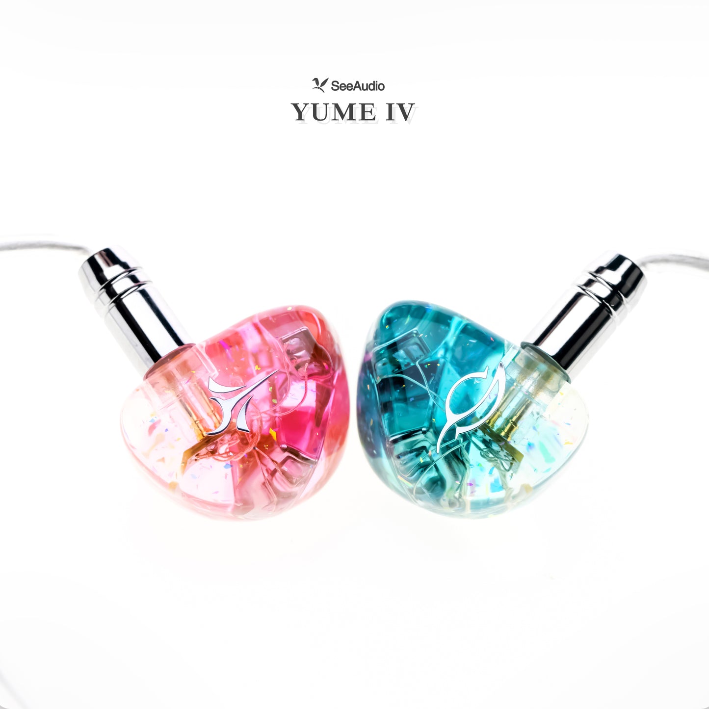 SeeAudio Yume IV 2BA Driver IEM 2-pin 0.78mm Connectors.