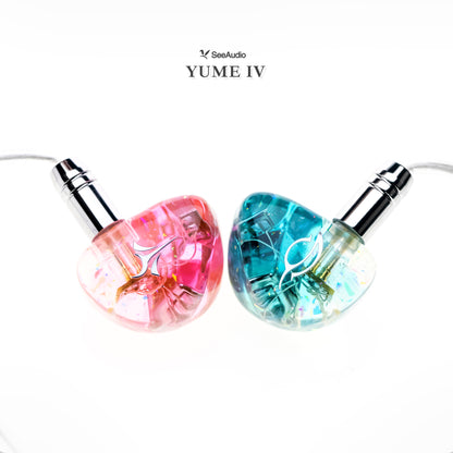 SeeAudio Yume IV 2BA Driver IEM 2-pin 0.78mm Connectors.