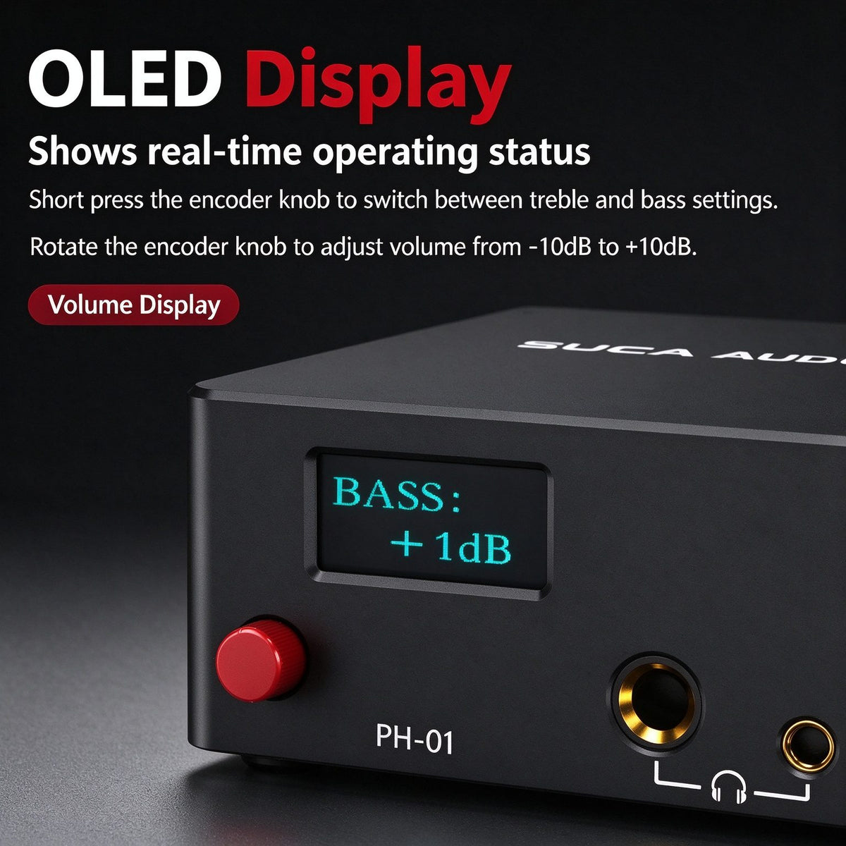 SUCA AUDIO PH01 Desktop Balanced Amplifier
