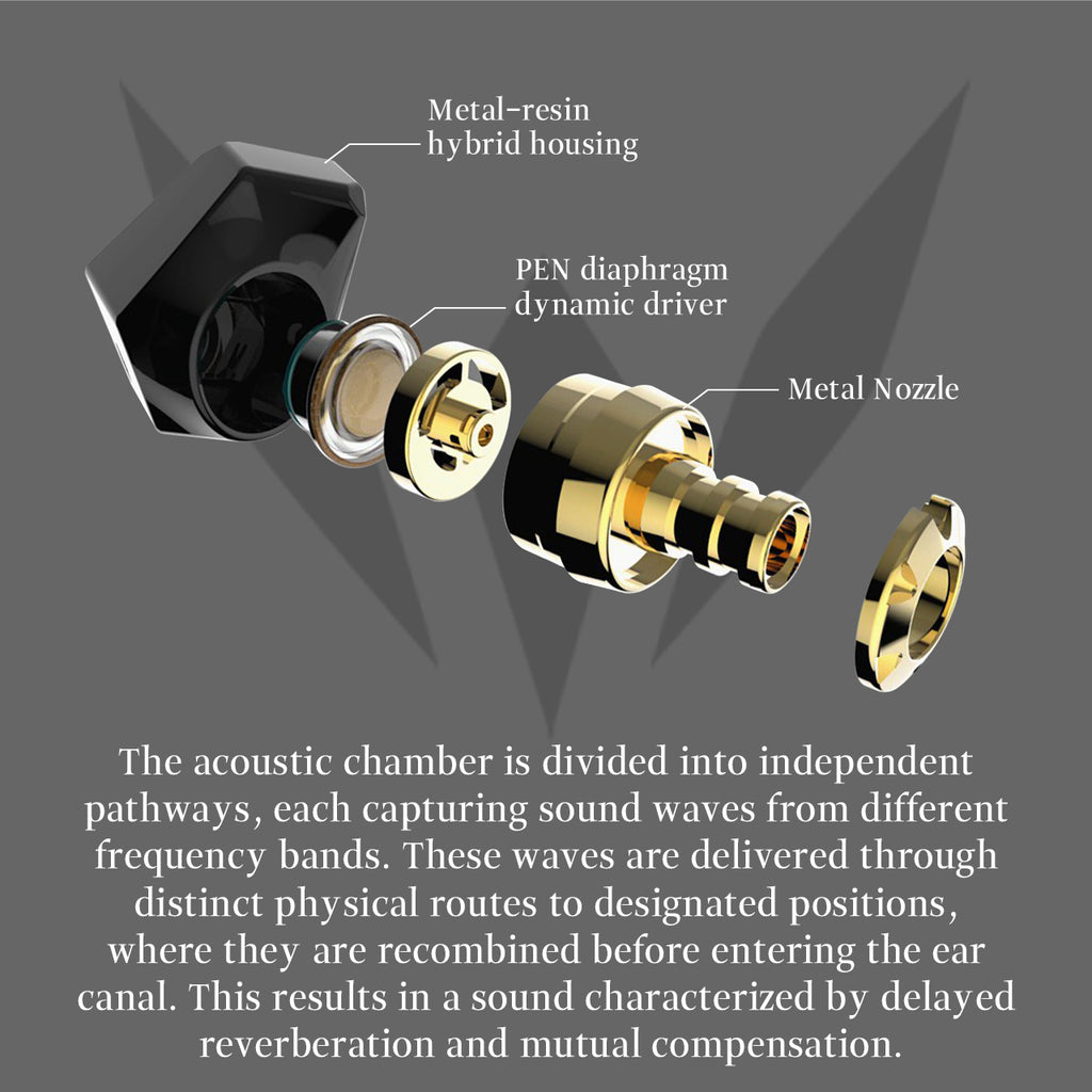 Hessian DNX  in-Ear HiFi Monitor Headphones