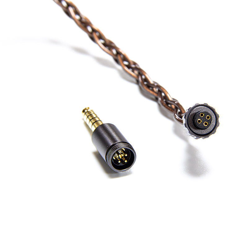 Audione FLC TECHNOLOGY SHIRASAWA1DD+4BA in-ear hifi wired headphones 5-unit ring iron vocal headphones