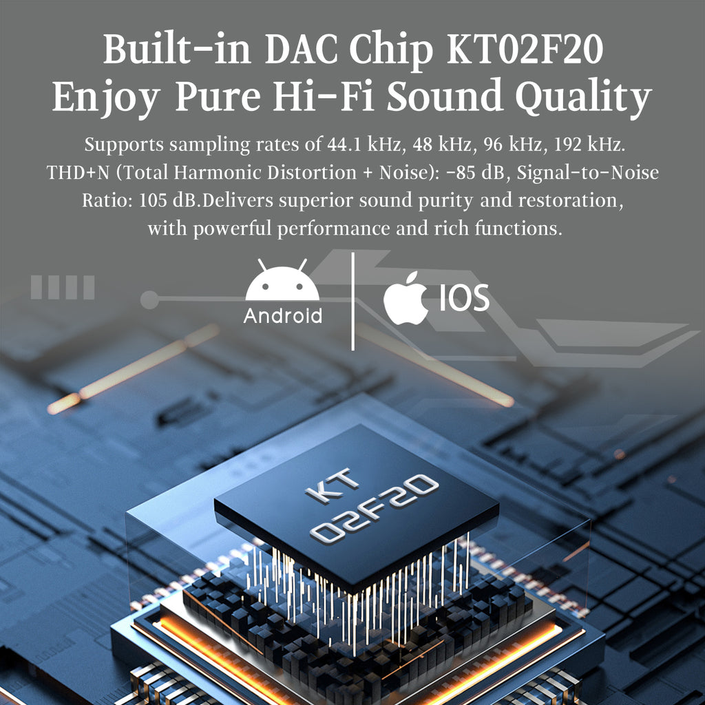 HE Longzhong 3.5mm Single-Ended Interface Adapte