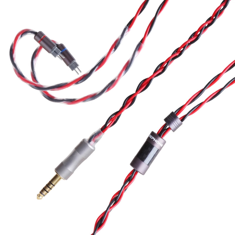 Zephone Chilian earphone upgrade line copper plated silver 0.78 pin accessories optional ACG, pop music