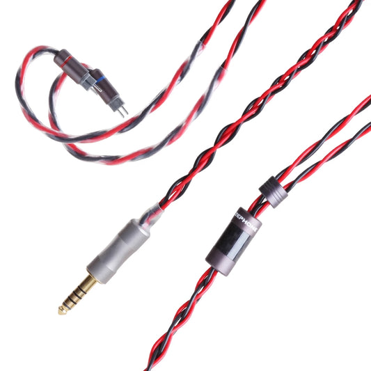 Zephone Chilian earphone upgrade line copper plated silver 0.78 pin accessories optional ACG, pop music