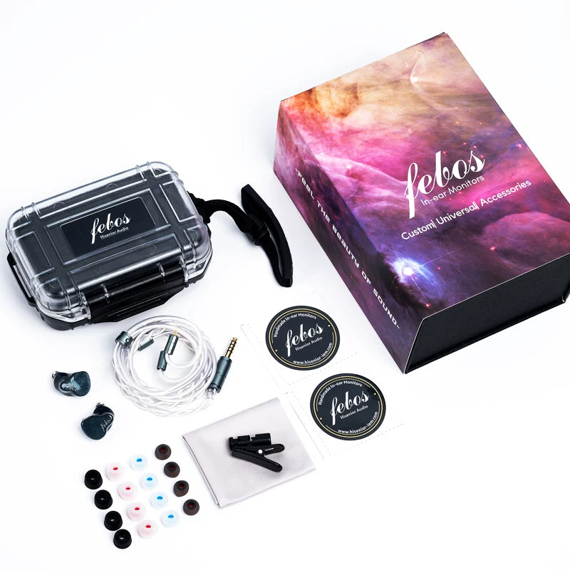 Hisenior Mega5 EST 5-Drivers Hybrid IEM (Universal)