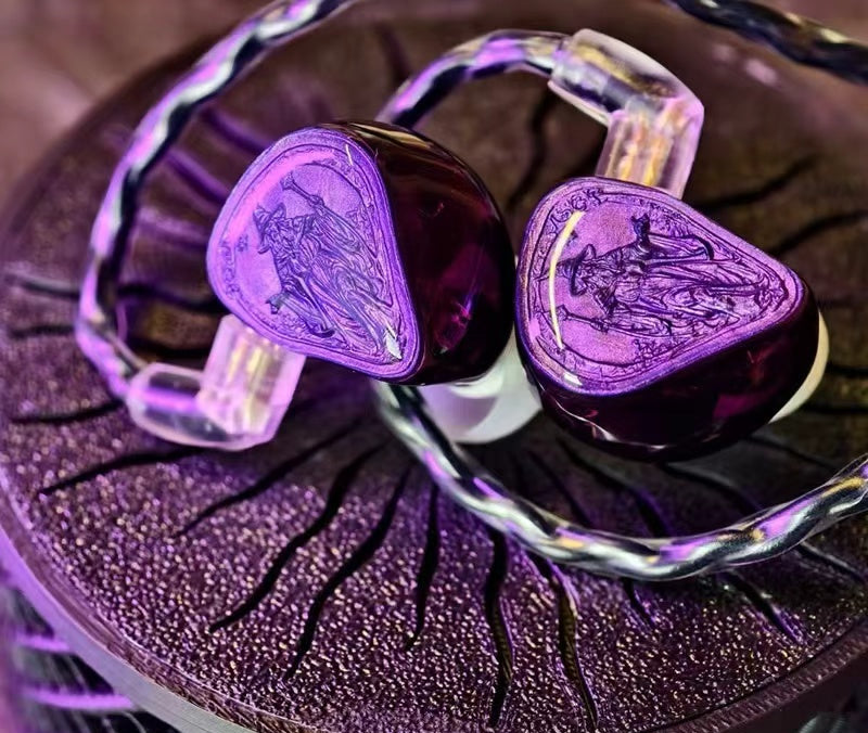 Aucana Audio magician 2BA +1DD in-ear headphones hifi wired high-quality sound